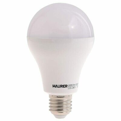 Bombilla Led Standar E27.  9 W.  60 W. 806 L�menes. Luz calida. (3000�K).