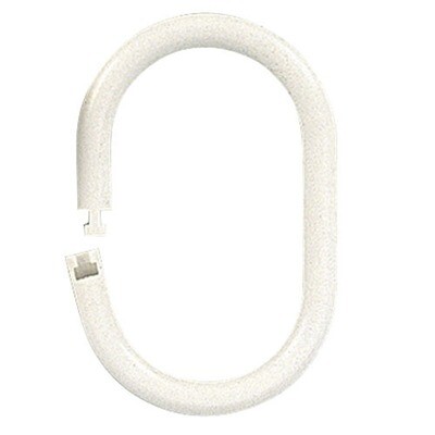 Anilla Ba�o Oval 18 mm. (Bolsa 100 Unidades) Blanca
