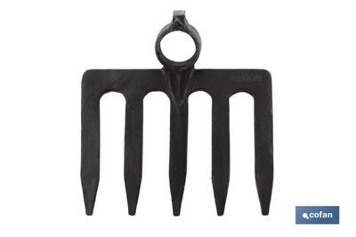 RASTRILLO DIENTES PIEDRA 200X165MM