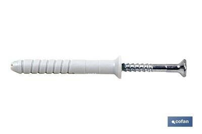 BL�STER DE 5 UDS. TACO DE GOLPE  6X40 MM VENTA UNITARIA