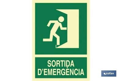 SE�AL LUMINISCENTE 297X210MM.