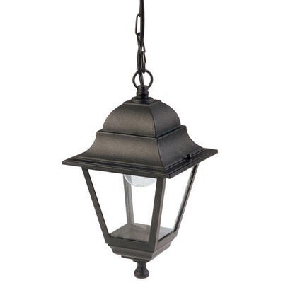 Farol Jard�n Suspendido Negro