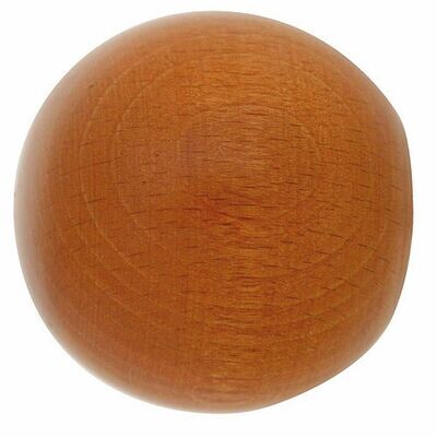 Terminal Madera Esfera 20x40 mm. Teca