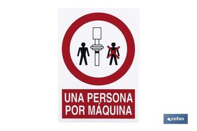 SE�AL POLIESTIRENO 420X297MM.