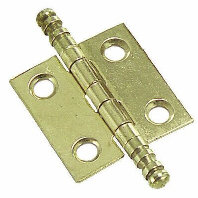 Bisagra Seguridad Latonada 150x80 mm.