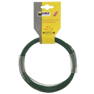 Alambre Plastificado N�  6 / 1,1 mm. 20 Metros  (Autoservicio)