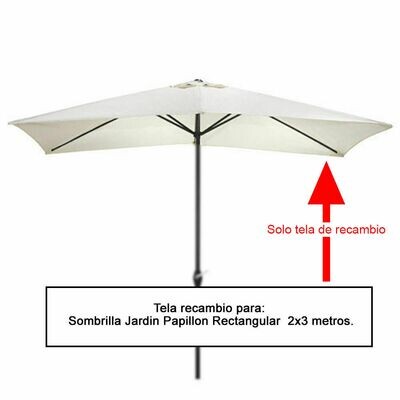 Tela Recambio Sombrilla Hexagonal � 3 metros (08091050)
