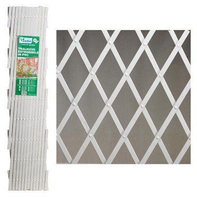 Celosia Pvc Blanca Extensible 3x1 metros.