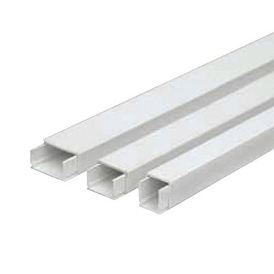 Canaleta Adhesiva Con Tapa   7x12 mm. x 2 m.
