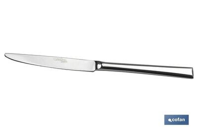 BL 2uds CUCHILLO DE MESA INOX C-18/10 MODELO BARI 2,5mm