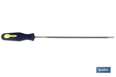 LIMA DE AFILADO PARA CADENA DE MOTOSIERRA �4 MM 200 MM