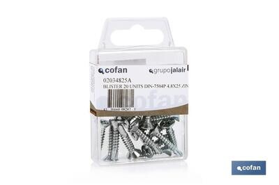 BL�STER DE 5 UDS. DIN-7504P 48X38 ZINC VENTA UNITARIA