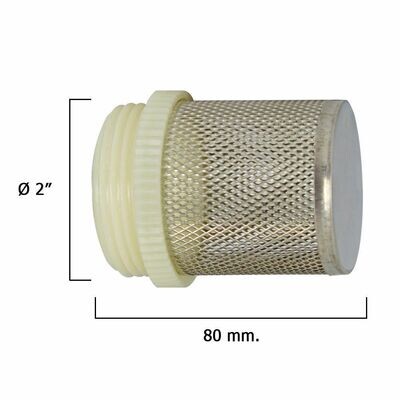 Filtro Inoxidable Para V�lvula Retencion    2"