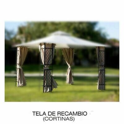 Tela Recambio Cortinas De Pergola Sagres