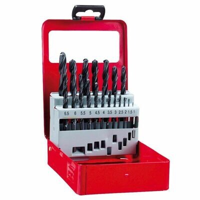 Estuche Brocas Hss Wolfpack 1-10 mm. 19 Piezas
