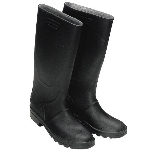 Botas Goma Altas Negras N� 48 (Par)