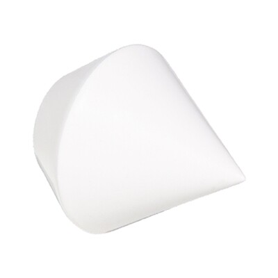 Terminal Zirconio Para Barras � 20 mm. Caceres Blanco (Pack 2 unidades)