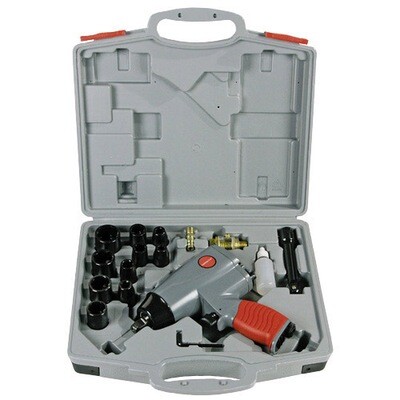 Llave Impacto Neumatica Yamato 1/2" con Kit 17 Piezas