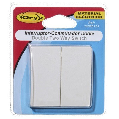 Interruptor / Conmutador Oryx Doble (Mecanismo)