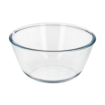Bol De Cristal, Ideal Para Mezclas. Capacidad  1,5 Litros.