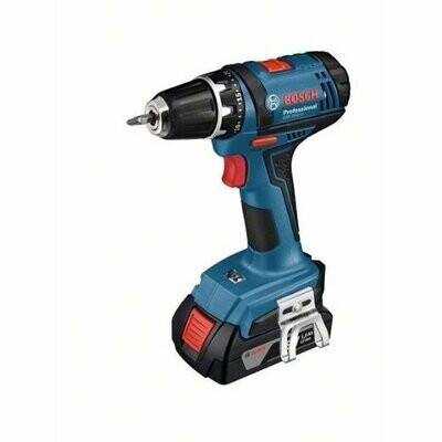 BOSCH - Taladro/atornillador a batería GSR 18-2-LI + CARTON BOX