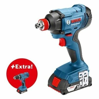ATORNILLADOR/LLAVE DE IMPACTO CON BATERÍA GDX 18V-180 & TALADRO/ATORNILLADOR A BATERÍA GSR 18