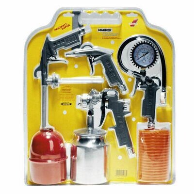Kit Accesorios Compresor Maurer  5 Piezas