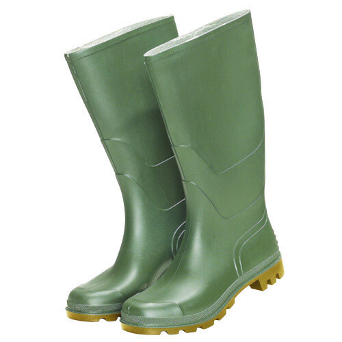Botas Goma Altas Verdes N� 40 (Par)