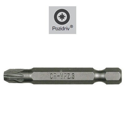 Destorpuntas Largo Maurer Pozidriv N� 1 (2 Piezas)