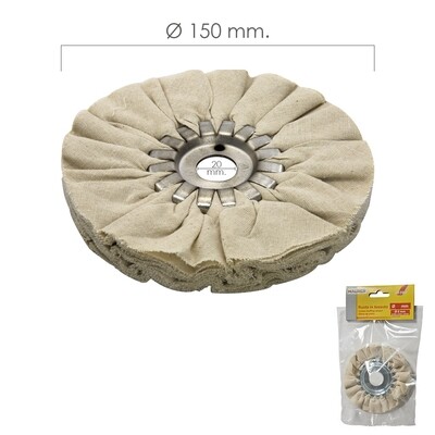 Disco Pulidor Tela Para Taladro � 80 mm.