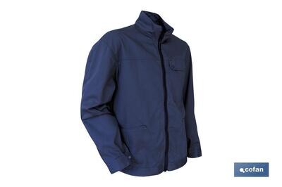 CHAQUETA TRABAJO "WANKEE" 245gms/m AZUL MARINO T-M