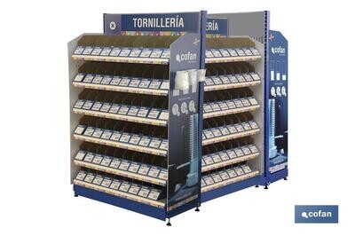 EXPOSITOR DE TORNILLER�A DE 240 GAVETAS