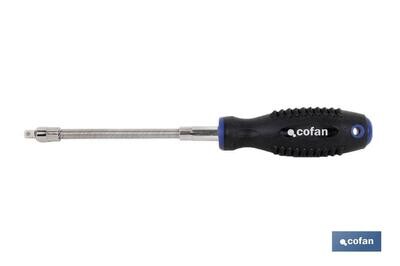 DESTORN. FLEXIBLE MACHO VASOS 1/4"