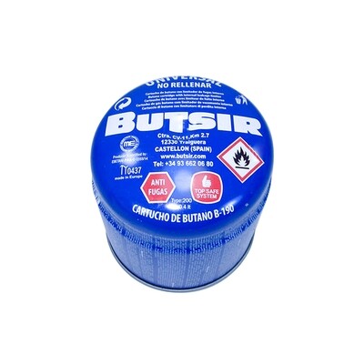 Cartucho Gas 0,190 Kg CE En 417