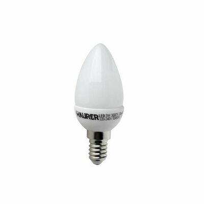 Bombilla Led Vela E14.  5 W.  40 W. 470 L�menes. Luz calida. (3000�K).