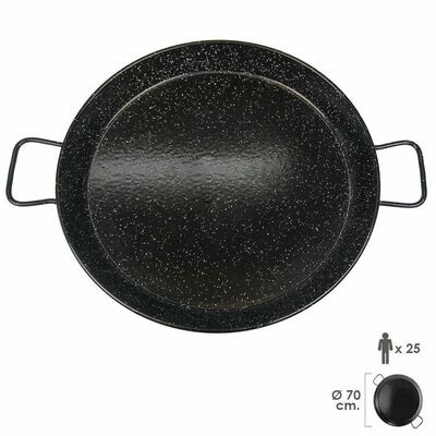 Paellera Valenciana Esmaltada  25 personas/ 70 cm