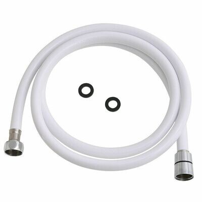 Flexo Ducha Pvc Blanco 2,00 Metros