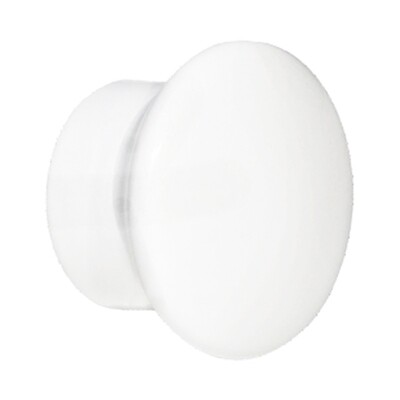 Terminal Zirconio Para Barras � 20 mm. Tapon Blanco (Pack 2 unidades)