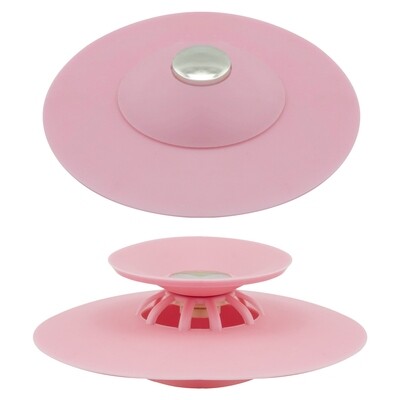 Tap�n Universal Fregadero Lavabo Ba�era Silicona Con Cestillo � 10 cm.