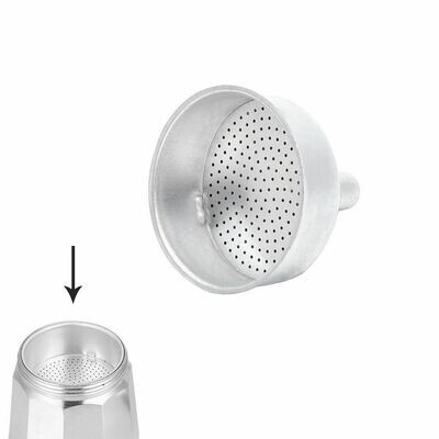Embudo Cafetera Aluminio Classic / Inducci�n 3 Tazas