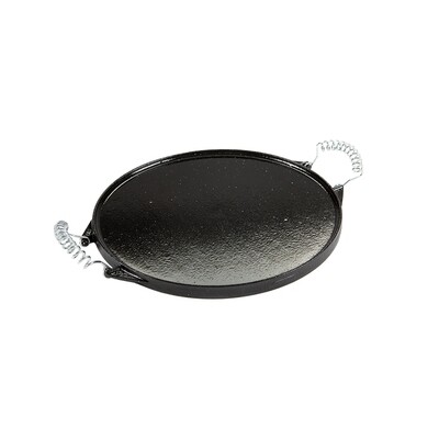 Plancha Hierro Fundido Esmaltada Redonda � 25 cm.