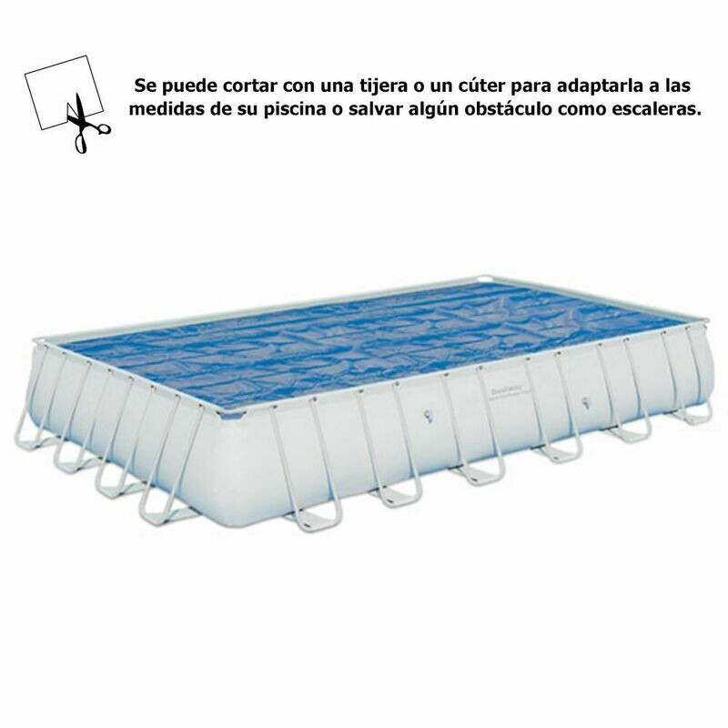Cobertor Solar Para Piscina Rectangular 732x366 cm.