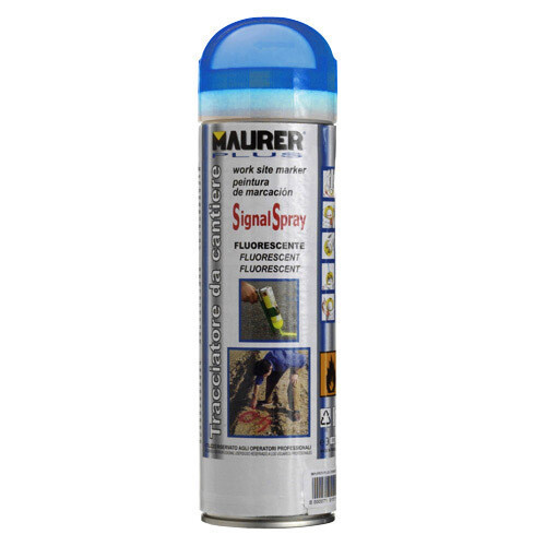 Spray Pintura Trazador Azul Fluorescente 500 ml.