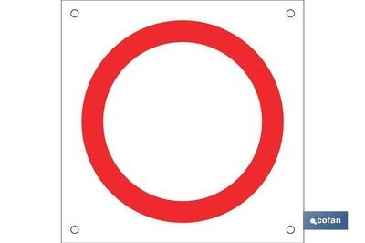 SE�AL POLIPROPILENO CELULAR 600X600MM