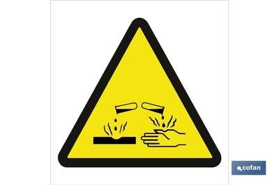 SE�AL ADHESIVO 105X105 MM.