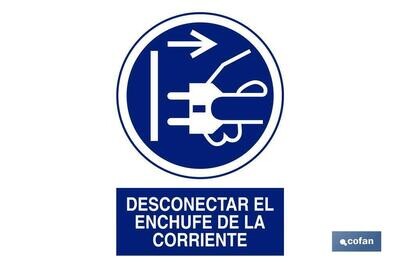 SE�AL ADHESIVO 148X105MM.