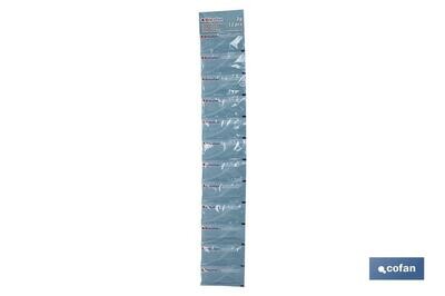 ADHESIVO CIANOCRILATO TIRAS 12 uds (3 Grs)