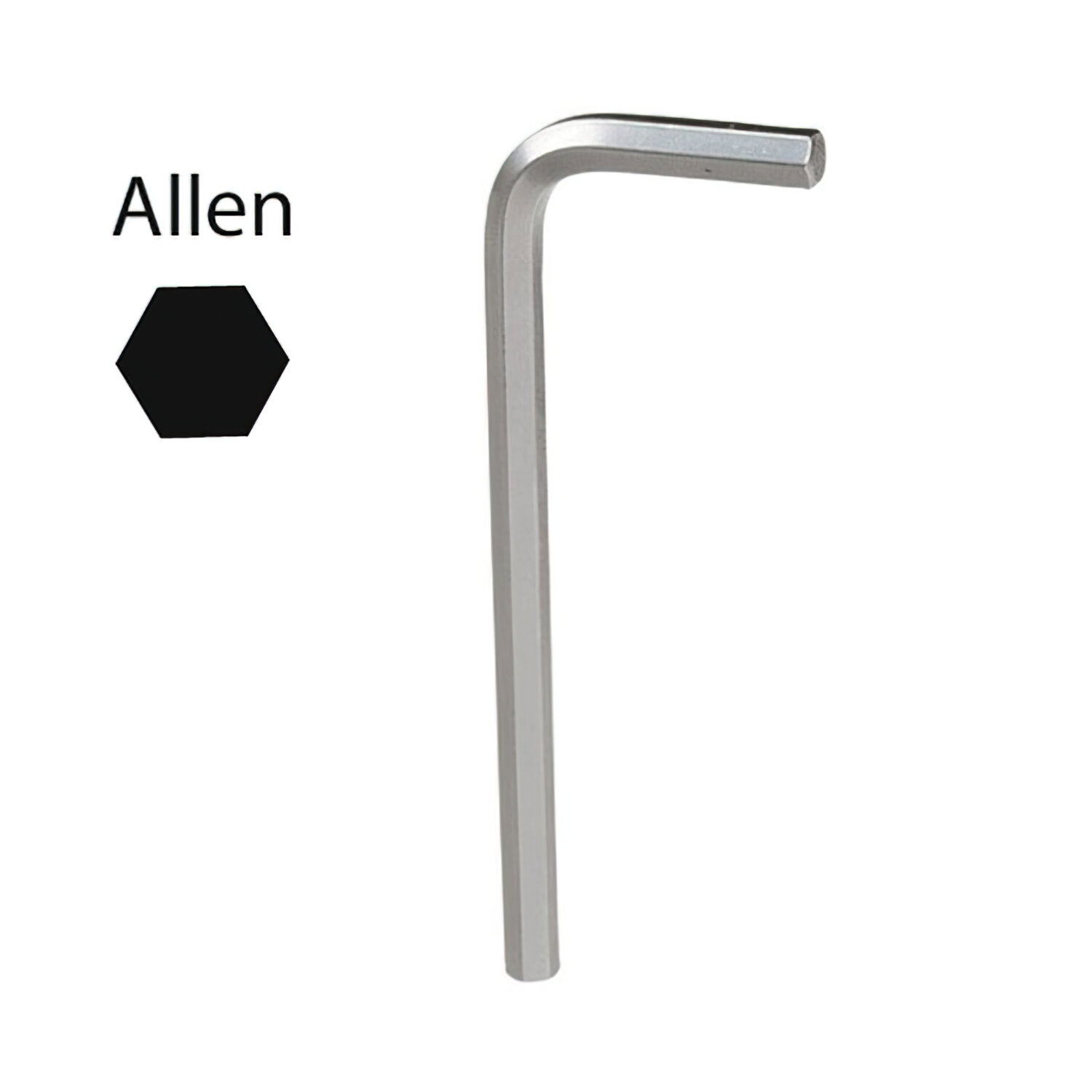 Llave Allen Maurer Cromo Vanadio Profesional 4,0mm