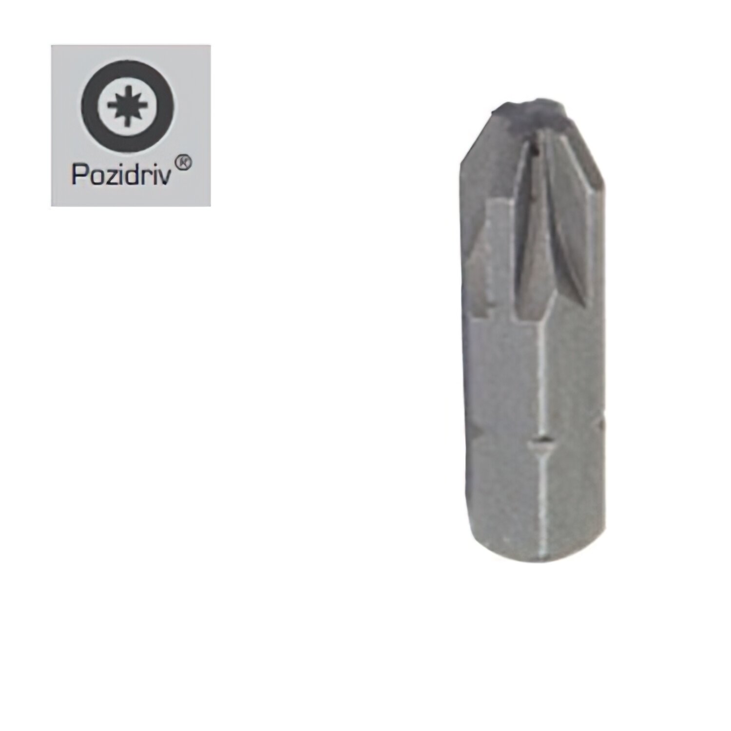 Destorpuntas Maurer Pozidriv N� 2  (2 Piezas)