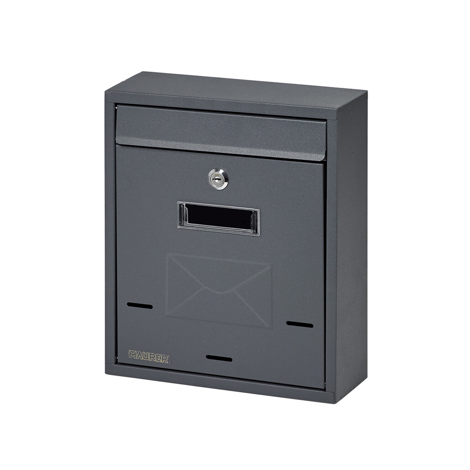 Buzon Maurer Square 31x26x9,0 cm. Negro
